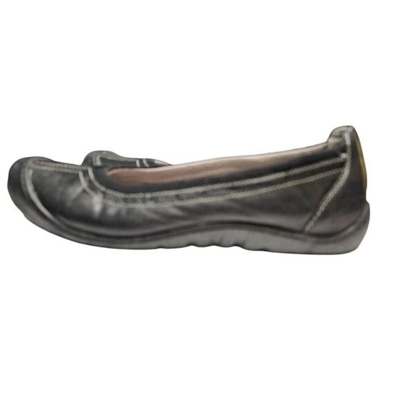 Clarks Springers Leather Ballet Flat Womens Size 7.5 - Picture 4 of 6